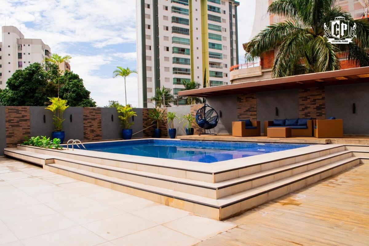 Elegancia & Conforto Flat Mobiliado Goiânia Exterior foto